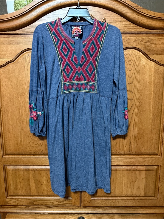 Johnny Was Dresses & Skirts - NWT Johnny Was Annaliese Bishop Slv Peasant Dress